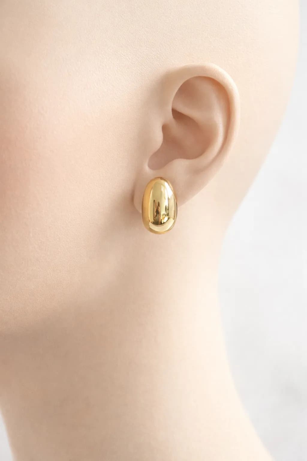 14 K Altın Kaplama Küpe 1