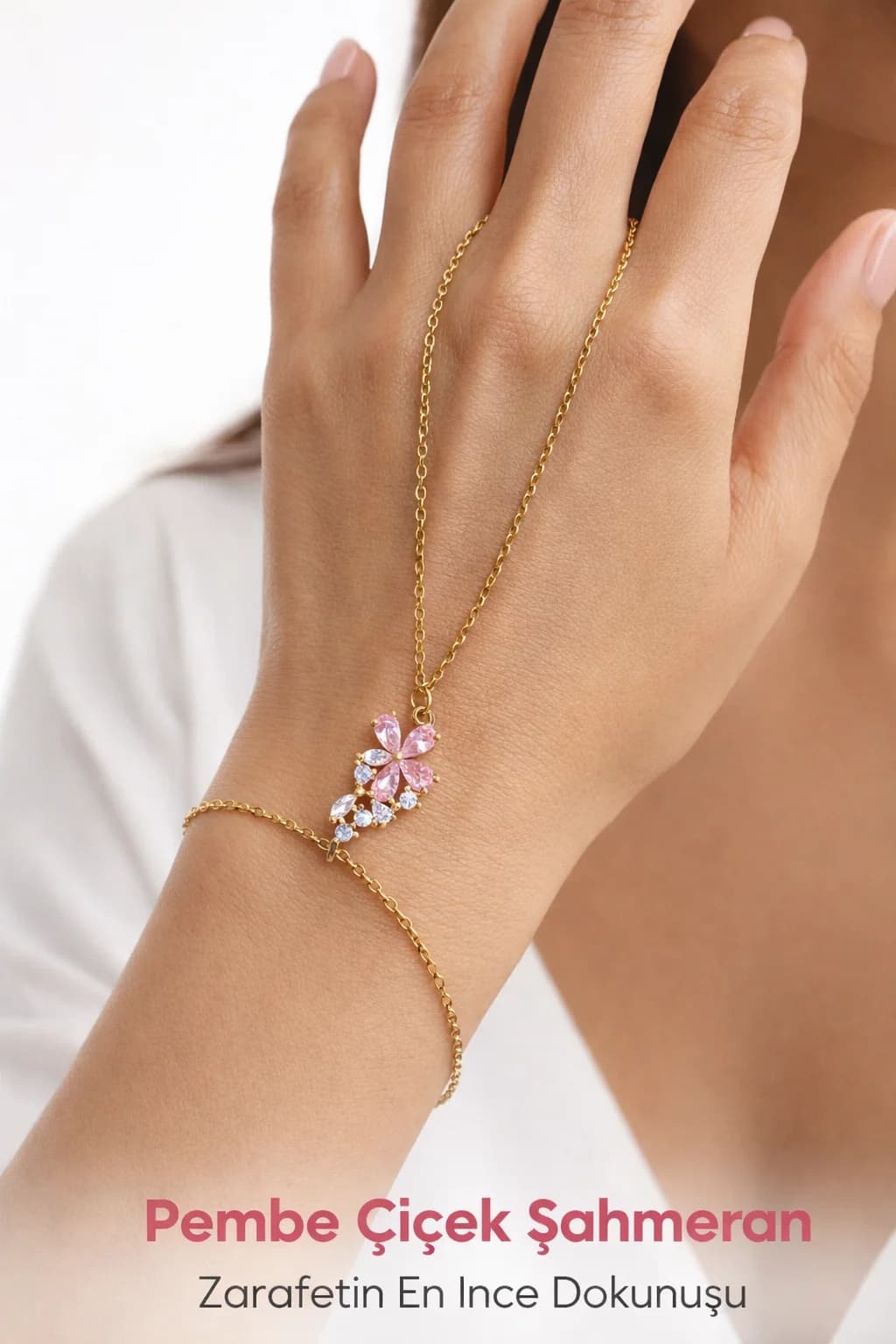 Çelik Pembe Çiçek Şahmeran