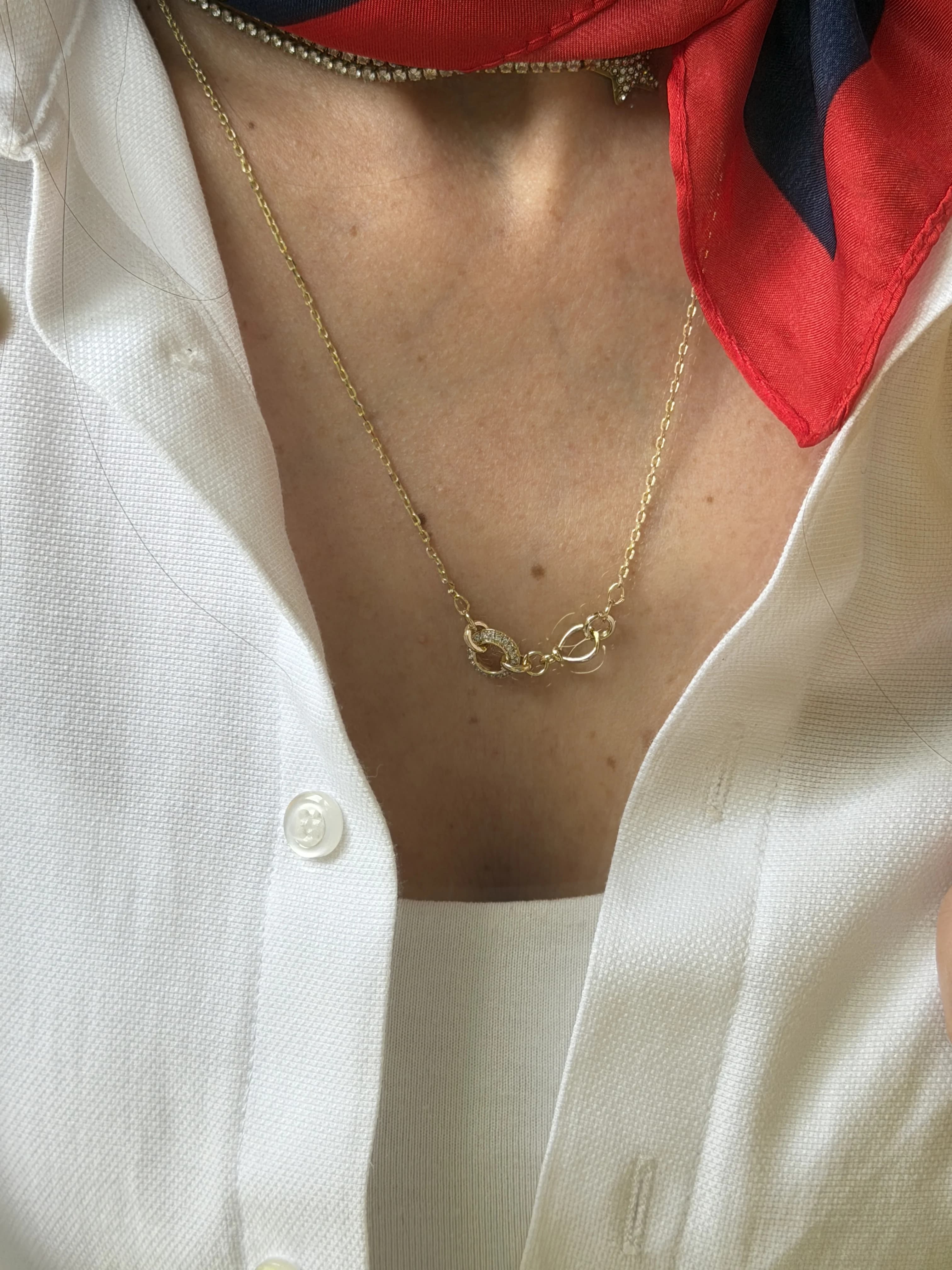 Xuping Halka Charm Kolye