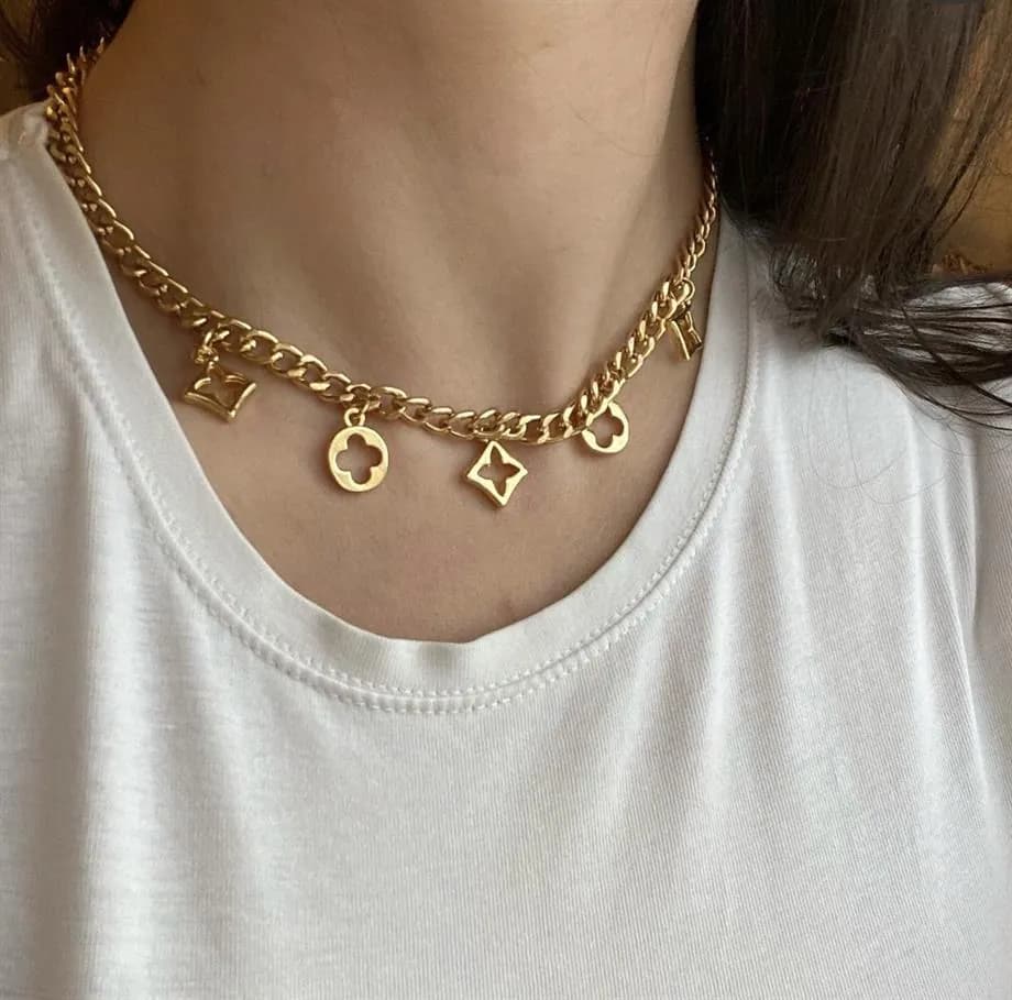 Kadın Louis Charm Kolye