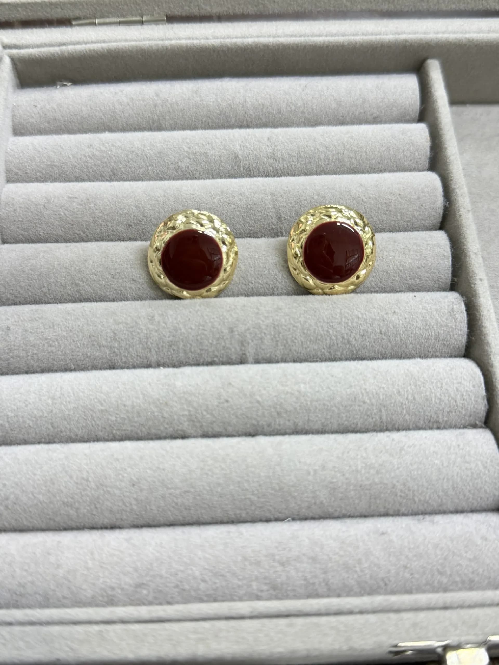 Kahve Vintage Küpe