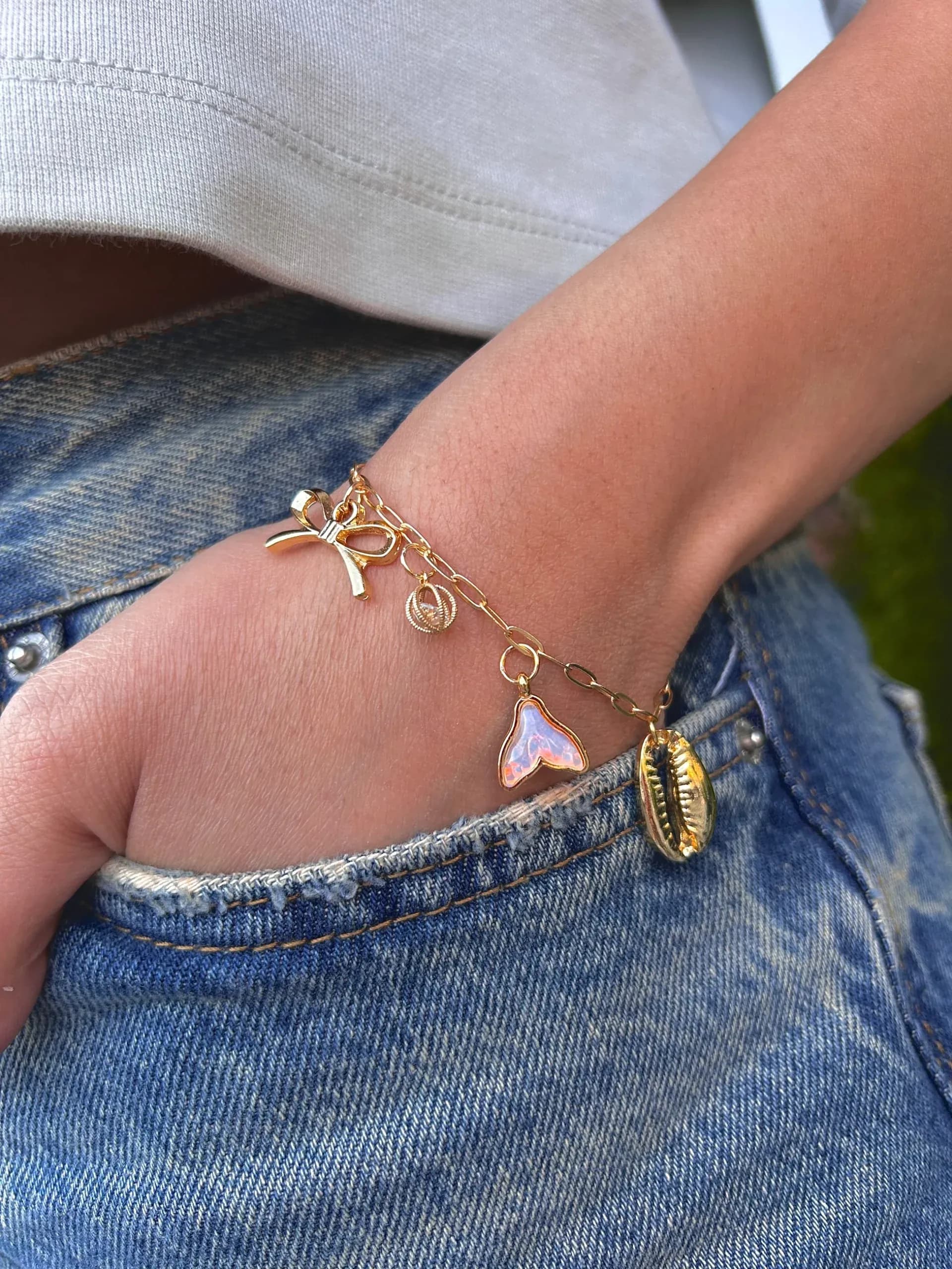 Vip Balık Kuyruğu Charm Bileklik