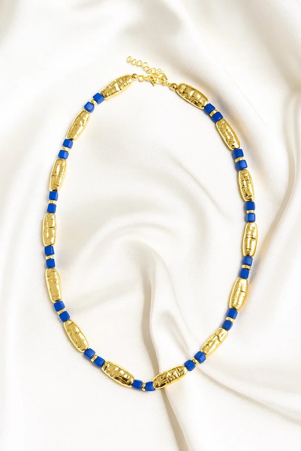 Vip Saksmavi Tasarım Kolye